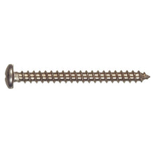 Load image into Gallery viewer, HILLMAN 42133 Screw, #10 Thread, 1 in L, Pan Head, Phillips Drive, Sharp Point, Stainless Steel, 35 PK
