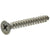 HILLMAN 42218 Screw, #8 Thread, 5/8 in L, Flat Head, Phillips Drive, Sharp Point, Stainless Steel, 70 PK