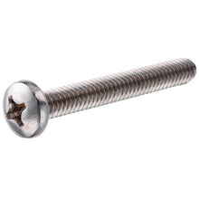 Load image into Gallery viewer, HILLMAN 42286 Machine Screw, #8-32 Thread, 3 in L, Pan Head, Phillips Drive, Stainless Steel, 15 PK

