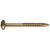 HILLMAN 47870 Lag Screw, 5/16 in Thread, 3-1/2 in L, Truss Head, Star Drive, Bronze Ceramic-Coated, 25 PK