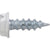 HILLMAN 9495 Screw, #7 Thread, 1/2 in L, Zinc-Plated, 10 PK