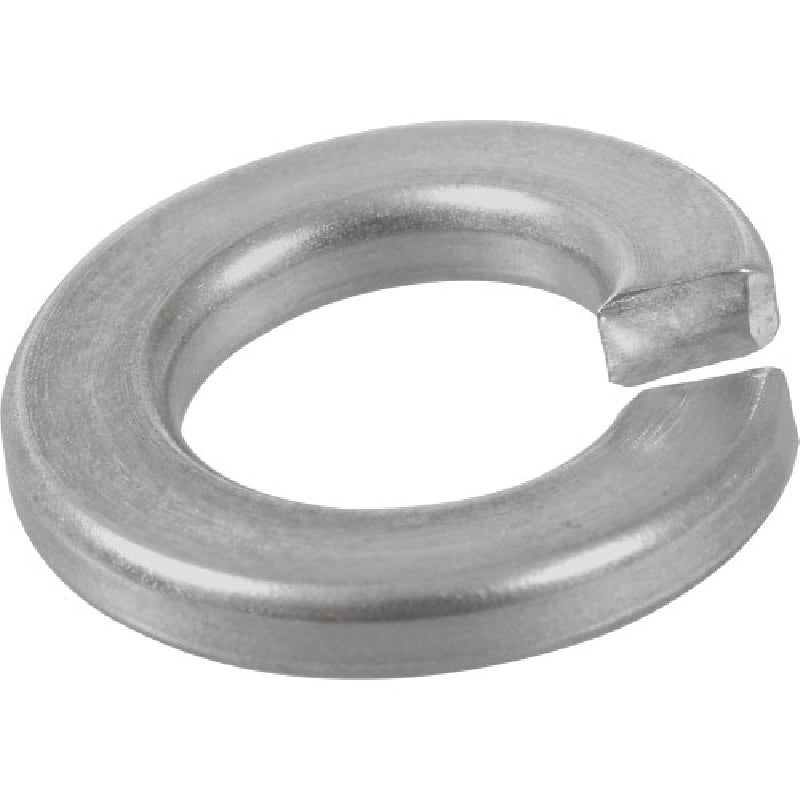 HILLMAN 42341 Split Lock Washer, 1/4 in ID, Stainless Steel