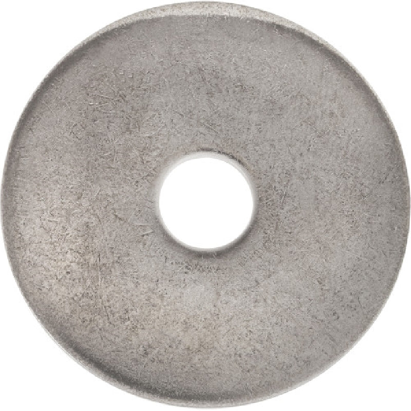 HILLMAN 42347 Fender Washer, #10 ID, 1-1/4 in OD, Stainless Steel