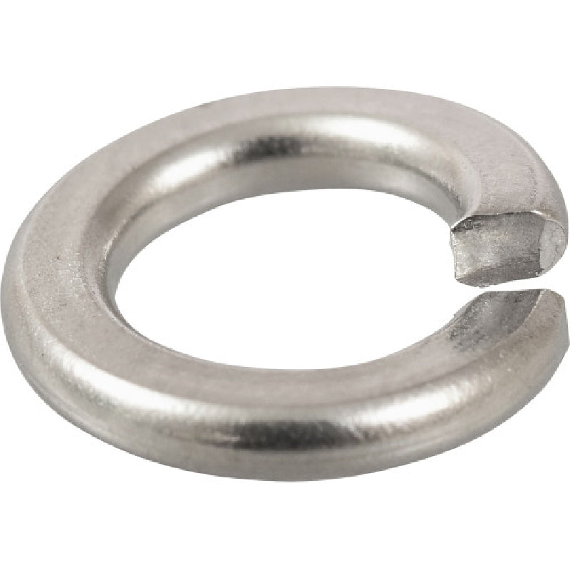 HILLMAN 830660 Split Lock Washer, #8 ID, Stainless Steel