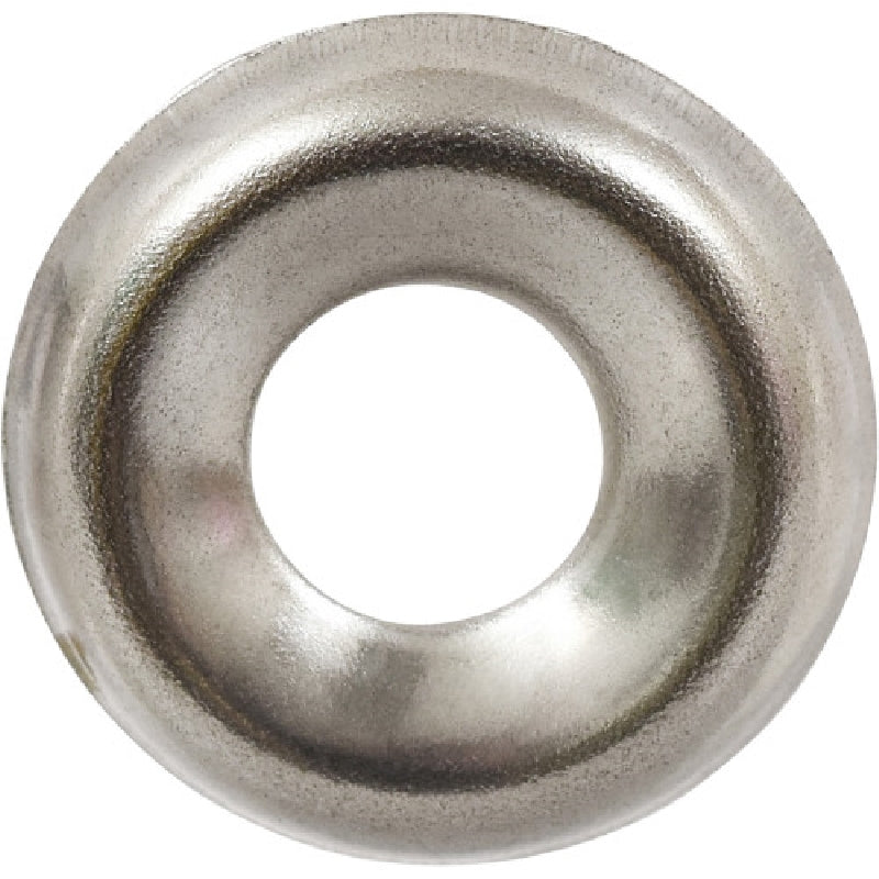 HILLMAN 830754 Finishing Washer, #8 ID, Stainless Steel