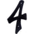 HILLMAN 839758 House Number, Character: 4, 4 in H Character, Black Character, Plastic