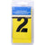 HILLMAN 847026 Letters and Numbers Stencil Set, Oil Board, Yellow