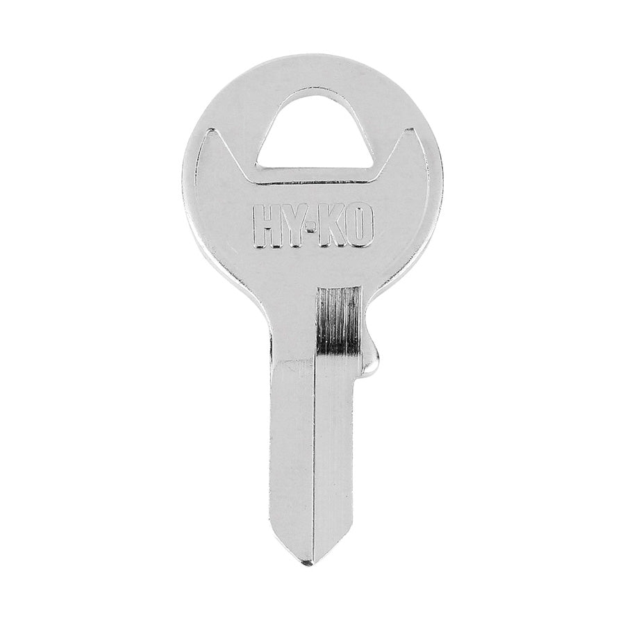 HY-KO 11010VRH3 Key Blank, Brass, Nickel-Plated, For: Viro VRH3 Locks