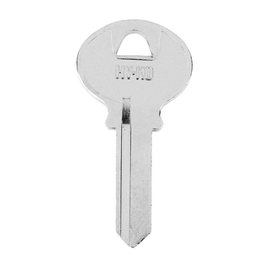 HY-KO 11010CO17 Key Blank, Brass, Nickel-Plated, For: Corbin/Russwin CO17 Locks