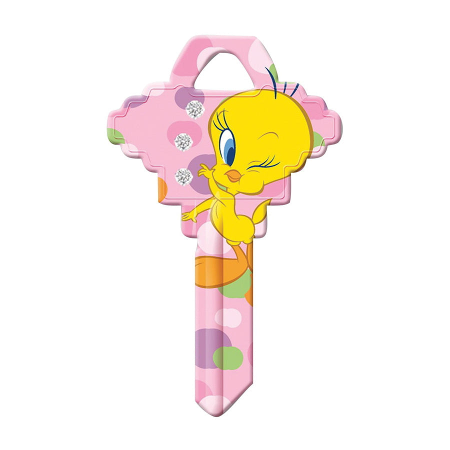 HY-KO 15005SC1-TWBL Key Blank, Brass, For: Schlage SC1 Keyways