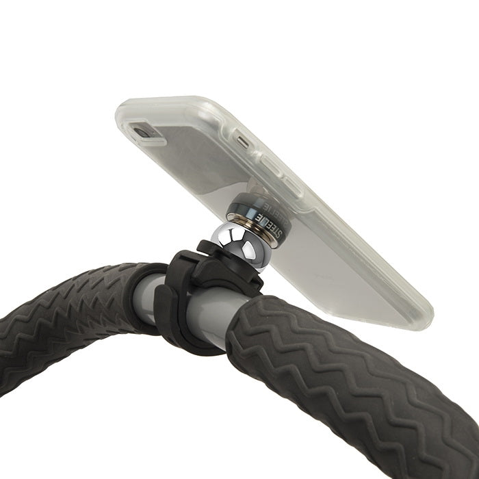 Nite Ize Steelie STBM-09-R8 Cell Phone-Mount, Black, Bar Mounting