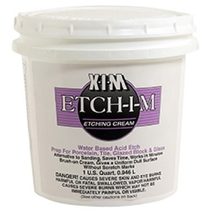 RUST-OLEUM XIM 44082 Porcelain Etching Cream, Liquid, Pungent, 1 qt