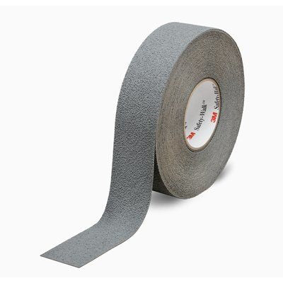 3M Safety-Walk 300 Series 7741-GRY Medium Resilient Tape, 60 ft L, 4 in W, Gray
