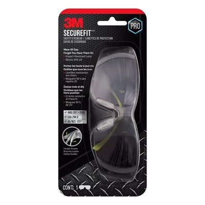 3M 7100112106 Safety Glasses, Anti-Fog, Scratch-Resistant Lens, Polycarbonate Lens, Polycarbonate Frame