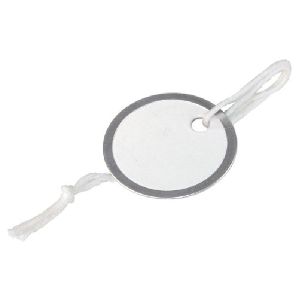 Hardware Essentials 701330 Beaded Chain Key Tag, Plastic, Silver