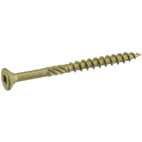 Power Pro 48599 Screw, #9 Thread, 2-1/2 in L, Bore-Fast Thread, Star Drive, 100 PK