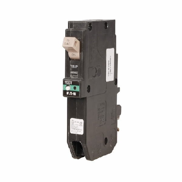 Cutler-Hammer CH CHFCAF115 Circuit Breaker, 15 A, 1 -Pole, 120/240 V, Plug Mounting