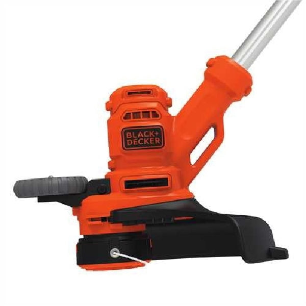 Black+Decker BESTA510 Electric String Trimmer/Edger, 6.5 A, 0.065 in Dia Line, 18 in L Shaft