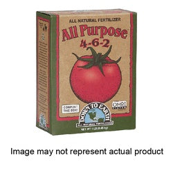 DOWN TO EARTH 7801 Plant Fertilizer, 6 lb, Particle, 4-6-2 N-P-K Ratio