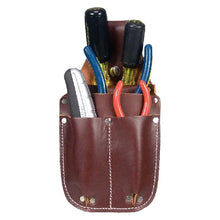 Load image into Gallery viewer, Occidental Leather 5057 Pocket Caddy, 4-Compartment, Leather, Brown
