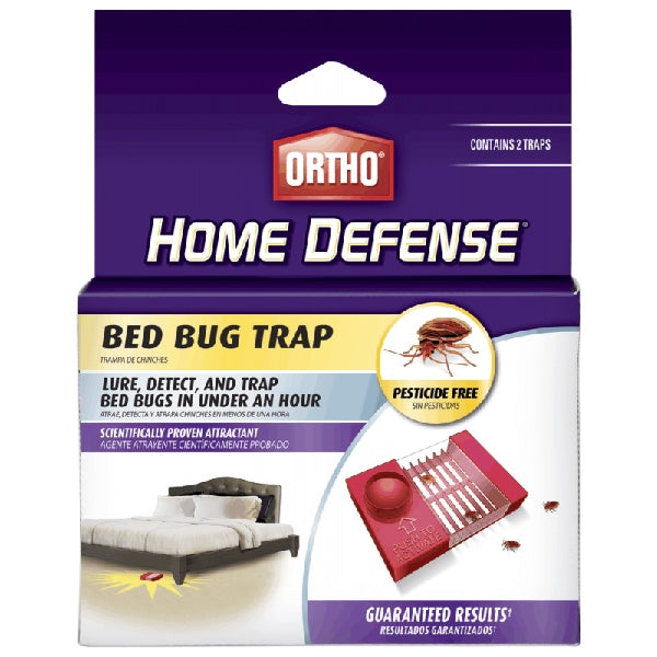 Ortho Home Defense 0465510 Bed Bug Trap, Glue Pack