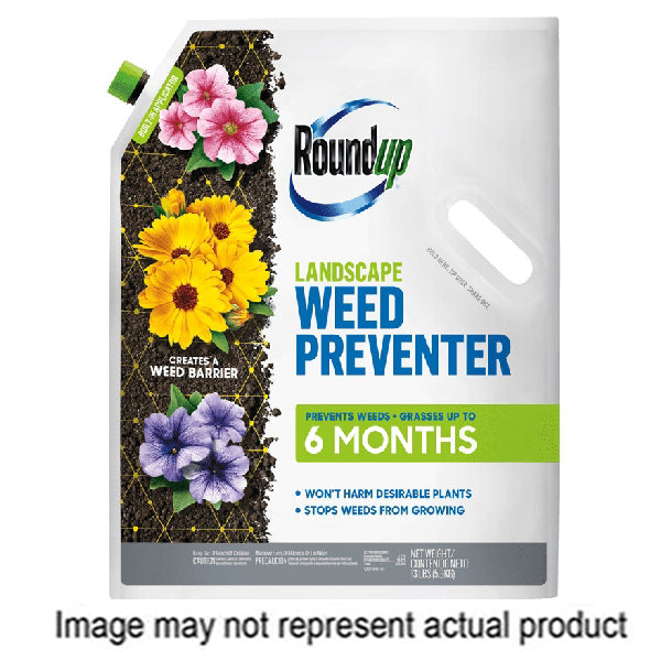 Roundup 4385118 Weed Preventer, Granular, 5.4 lb Bag
