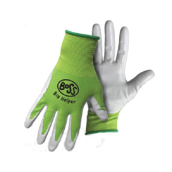 BOSS Big Helper 8438K Kid&#39;s Gloves, Nitrile/Nylon, Assorted