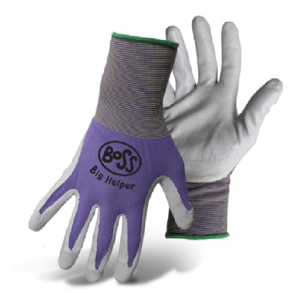 BOSS Big Helper 8438K Kid&#39;s Gloves, Nitrile/Nylon, Assorted