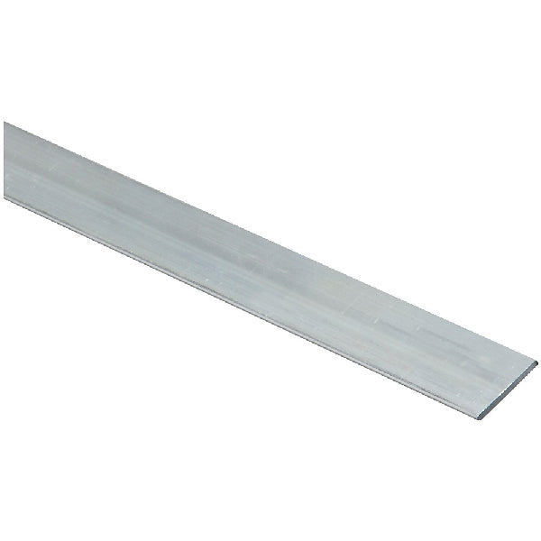 National Hardware N247-189 Flat Bar, 3/4 in W, 48 in L, 1/16 in Thick, Aluminum, Mill