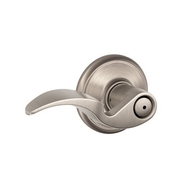 Schlage F Series F40V AVA 619 Door Lever, Zinc, Satin Nickel