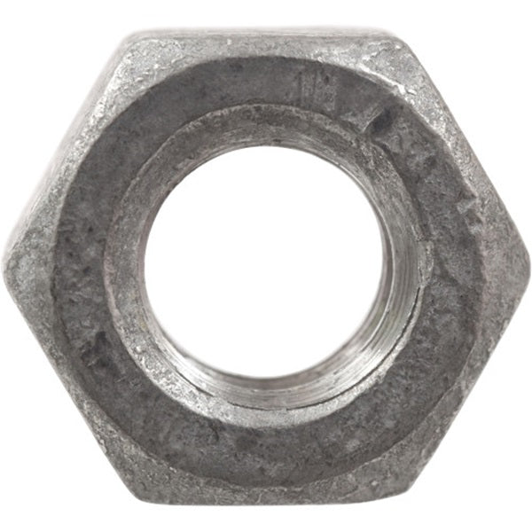 HILLMAN 810512 Hex Nut, Coarse Thread, 1/2-13 Thread, Steel, Galvanized