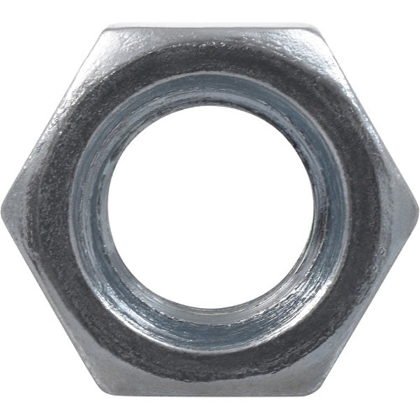 HILLMAN 150009 Hex Nut, Coarse Thread, 3/8-16 Thread, Steel, Zinc