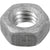 HILLMAN 810503 Hex Nut, Coarse Thread, 1/4-20 Thread, Steel, Galvanized