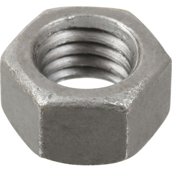 HILLMAN 810509 Hex Nut, Coarse Thread, 3/8-16 Thread, Steel, Galvanized