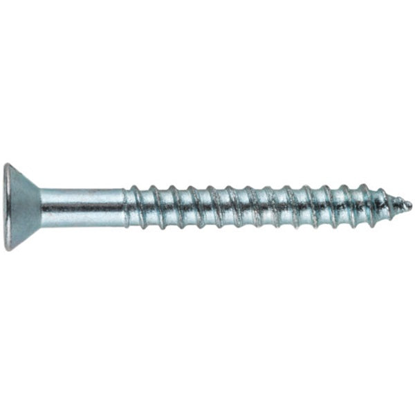 HILLMAN 40814 Screw, #6 Thread, 3/4 in L, Flat Head, Zinc