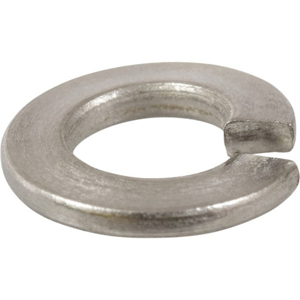 HILLMAN 830666 Split Lock Washer, 1/4 in ID, Stainless Steel