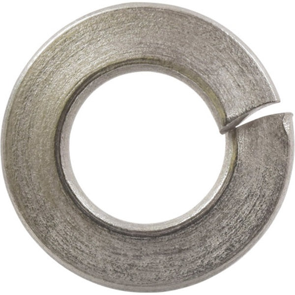 HILLMAN 830666 Split Lock Washer, 1/4 in ID, Stainless Steel