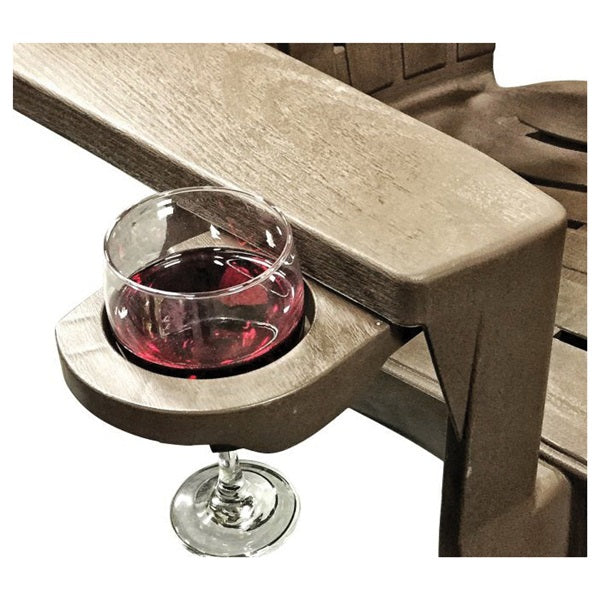 Adams BIG EASY 8390-13-3900 Adirondack Chair, 31.301 in W, 29.468 in D, 45.695 in H, Polypropylene Seat, Gray Frame