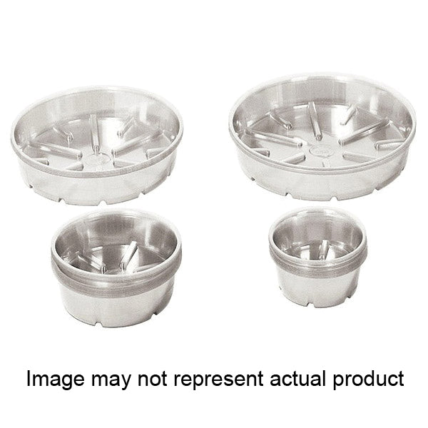 Bond CVS014 Saucer, 14 in Dia, Plastic, Clear
