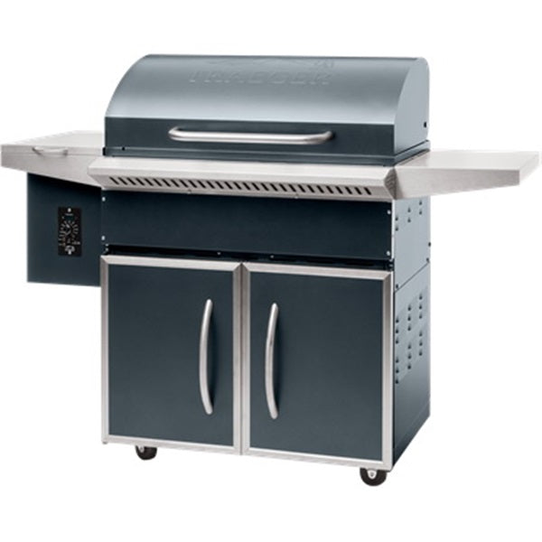 Traeger Select Pro TFS81PUC Pellet Grill, 36,000 Btu, 589 sq-in Primary Cooking Surface, Steel Body, Blue