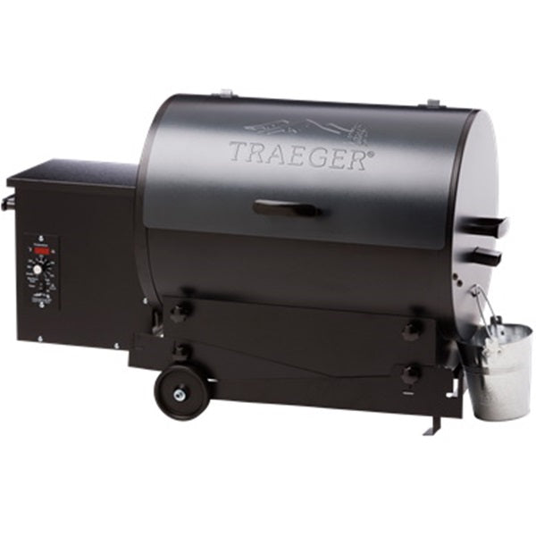 Traeger TFB30LUB Pellet Grill, 19,500 Btu, 300 sq-in Primary Cooking Surface, Blue