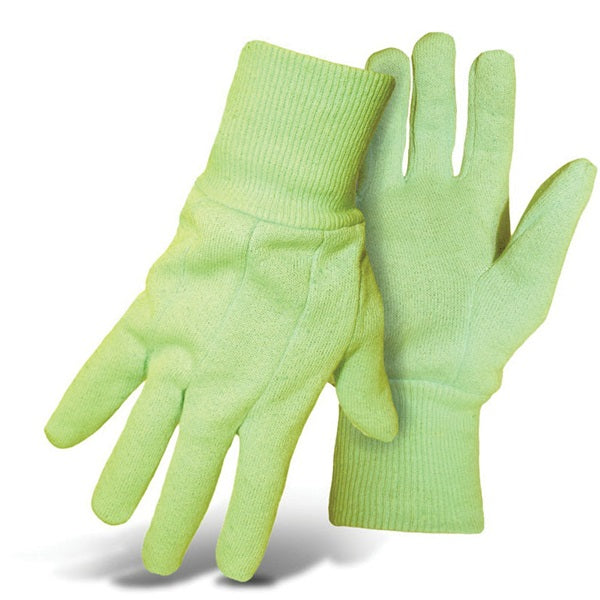 BOSS 418 Kid&#39;s Garden Gloves, One-Size, Knit Wrist Cuff, Jersey, Assorted