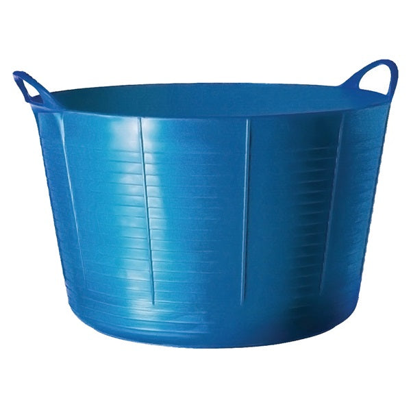 RED GORILLA SP75BL Flexible Tub, 75 L Capacity, Plastic, Blue