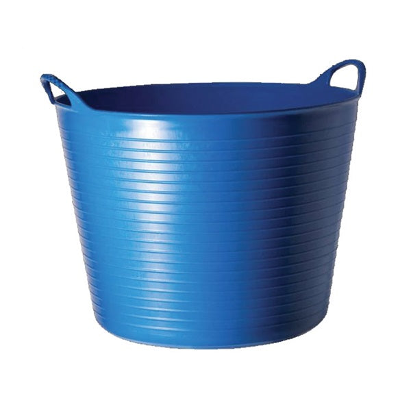 RED GORILLA SP26BL Flexible Tub, 26 L Capacity, Plastic, Blue