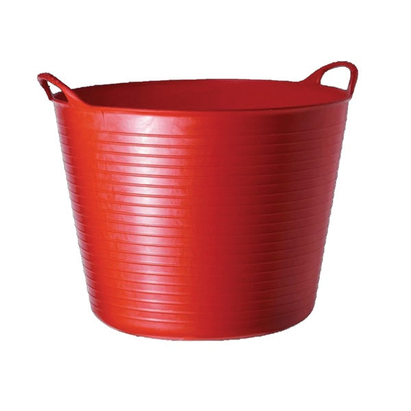 RED GORILLA SP42R Flexible Tub, 38 L Capacity, Plastic, Red