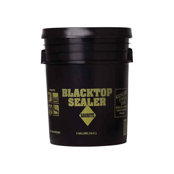 SAKRETE 60300050 Blacktop Sealer, Liquid, 5 gal