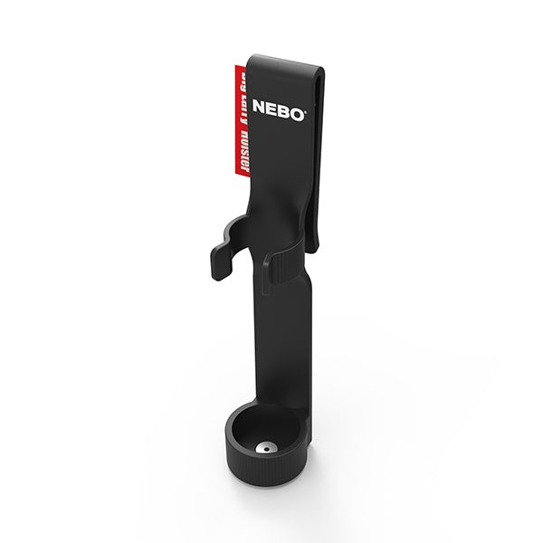 NEBO 6393 Work Light Holster, Plastic, Black, For: BIG Larry #6306, #6382, #6384, #6385, #6413, #6493 Work Lights