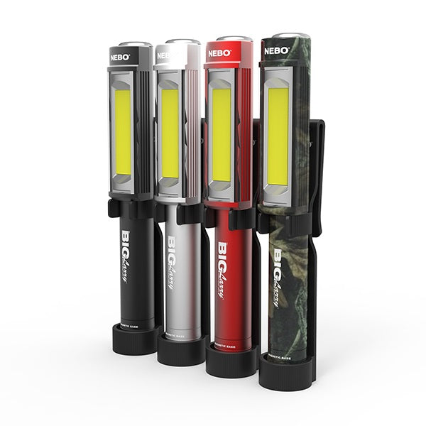 NEBO 6393 Work Light Holster, Plastic, Black, For: BIG Larry #6306, #6382, #6384, #6385, #6413, #6493 Work Lights