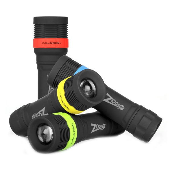 NEBO ZOOM 130 Series 5947 Flashlight, AAA Battery, Alkaline Battery, LED Lamp, 130 Lumens, 80 m Beam Distance, Assorted