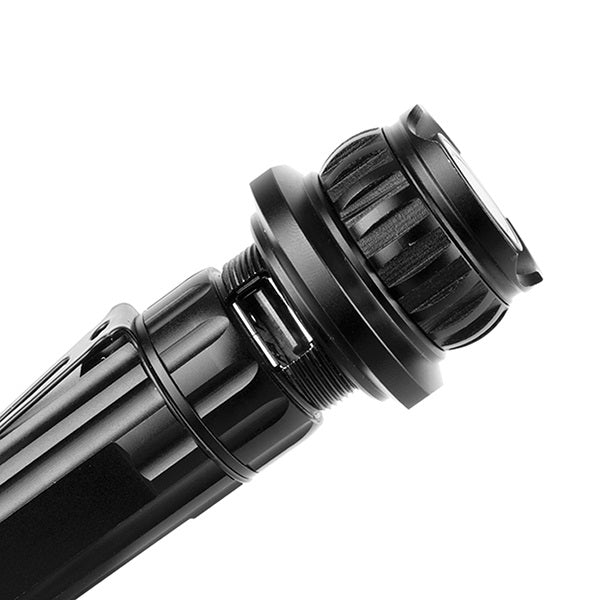 NEBO REDLINE Series 6189 Rechargeable Flashlight, Lithium-Ion Battery, LED Lamp, 3100 Lumens, 0.9 to 222 m Beam Distance